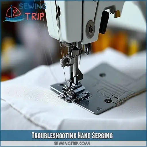Troubleshooting Hand Serging