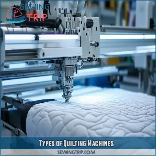 Types of Quilting Machines