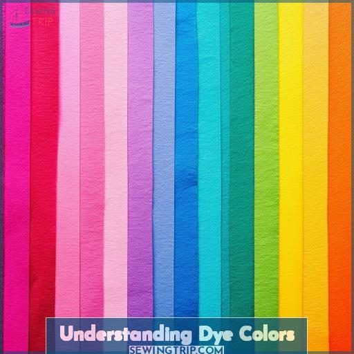Understanding Dye Colors