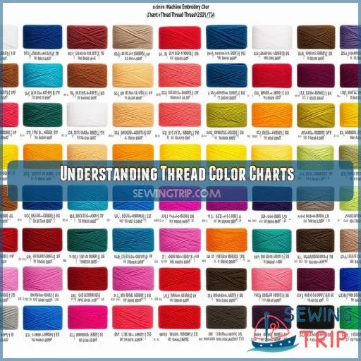 Understanding Thread Color Charts