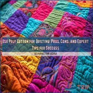 use poly cotton for quilting