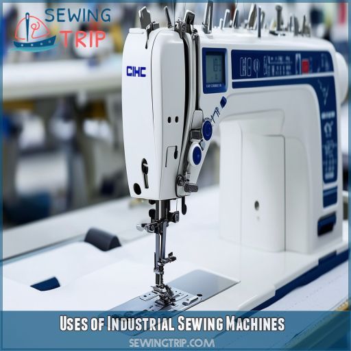 Uses of Industrial Sewing Machines