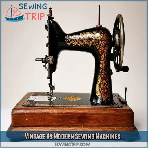 Vintage Vs Modern Sewing Machines
