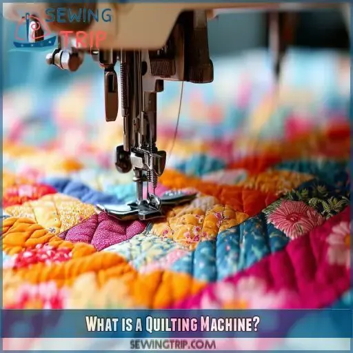 What is a Quilting Machine