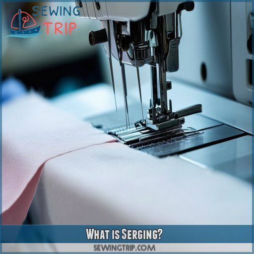 What is Serging