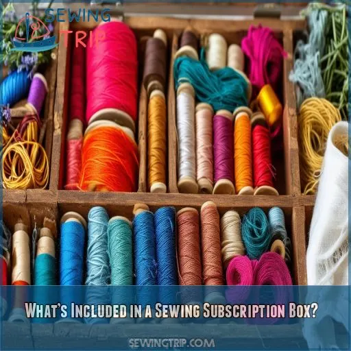 What’s Included in a Sewing Subscription Box