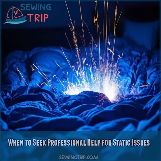 When to Seek Professional Help for Static Issues
