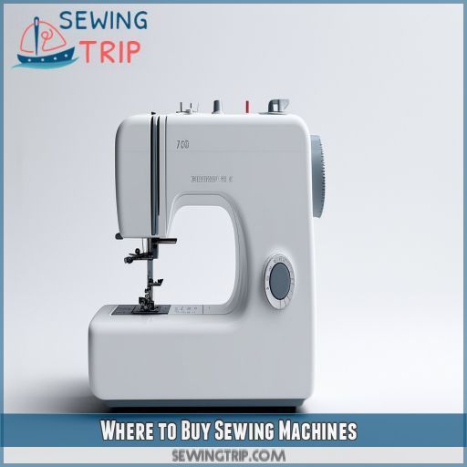Where to Buy Sewing Machines