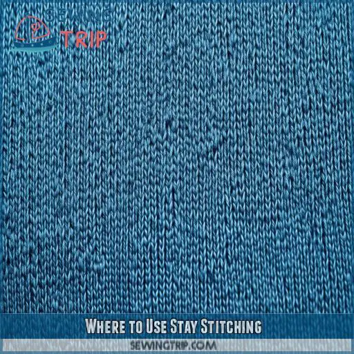 Where to Use Stay Stitching
