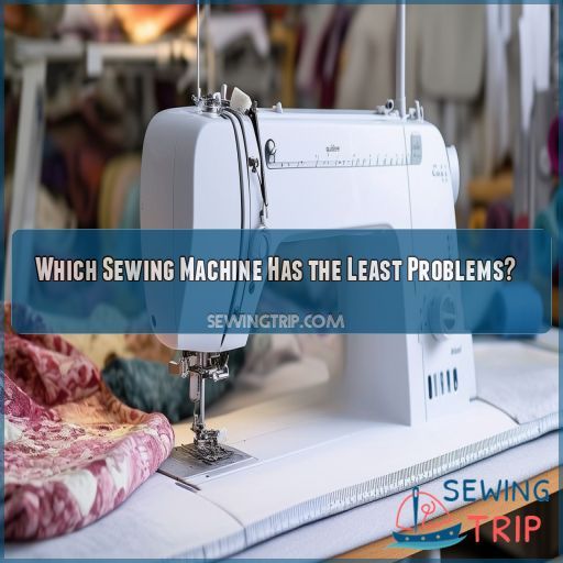 Which Sewing Machine Has the Least Problems