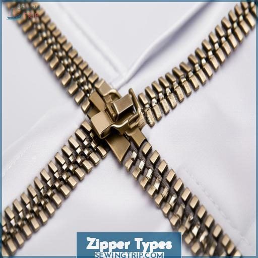 Zipper Types