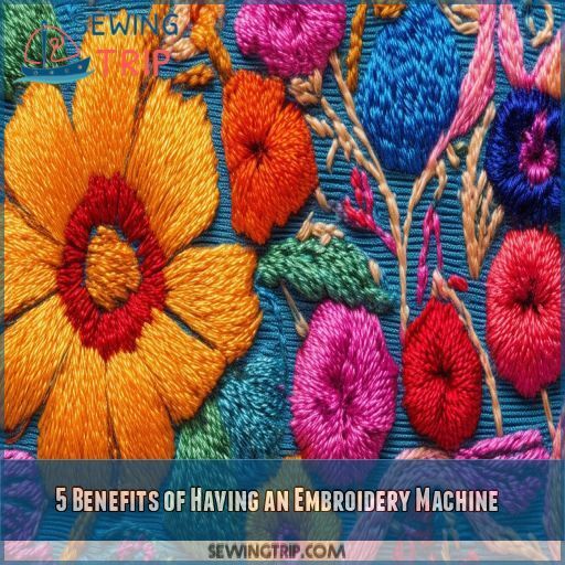 5 Benefits of Having an Embroidery Machine 5 Benefits of Having an Embroidery Machine
