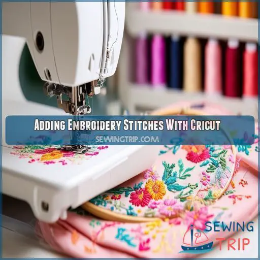 Adding Embroidery Stitches With Cricut Adding Embroidery Stitches With Cricut