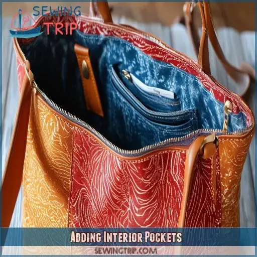 Adding Interior Pockets