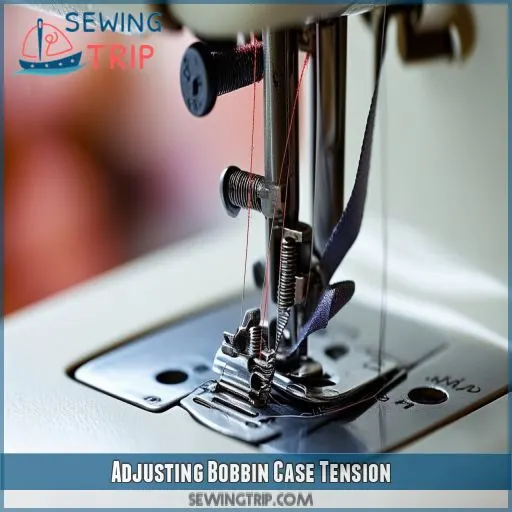 Adjusting Bobbin Case Tension