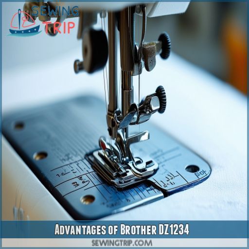 Advantages of Brother DZ1234