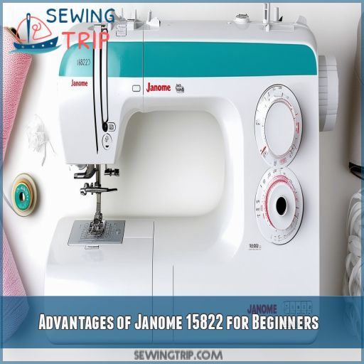 Advantages of Janome 15822 for Beginners
