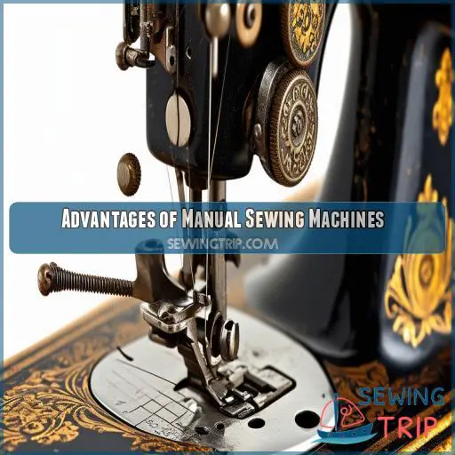 Advantages of Manual Sewing Machines