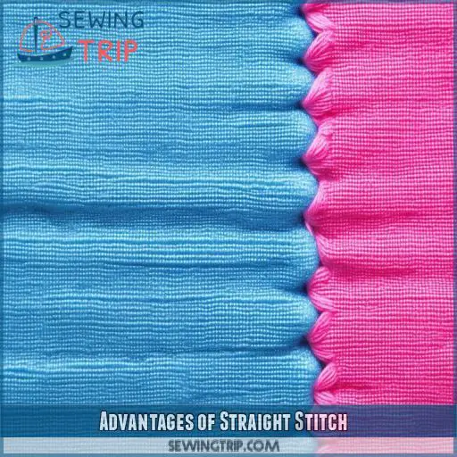 Advantages of Straight Stitch