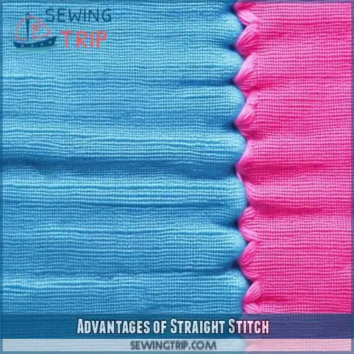 Advantages of Straight Stitch