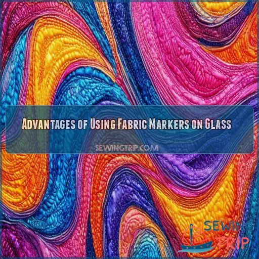 Advantages of Using Fabric Markers on Glass