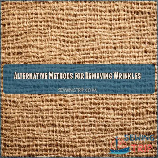 Alternative Methods for Removing Wrinkles
