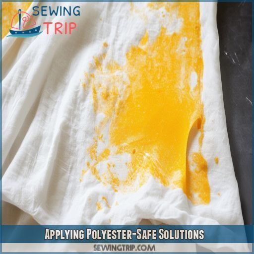Applying Polyester-Safe Solutions Applying Polyester-Safe Solutions