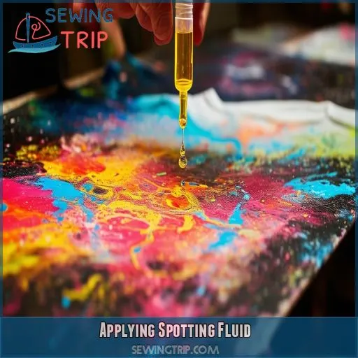 Applying Spotting Fluid