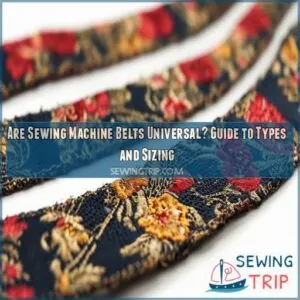 Are Sewing Machine Belts Universal