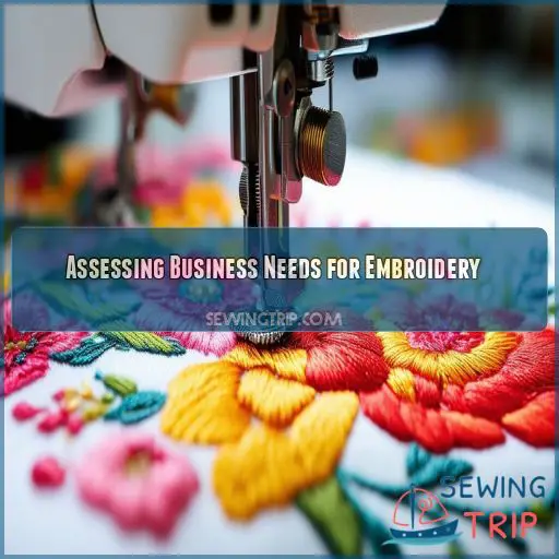 Assessing Business Needs for Embroidery