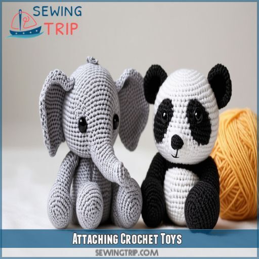 Attaching Crochet Toys Attaching Crochet Toys