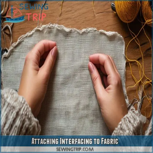 Attaching Interfacing to Fabric