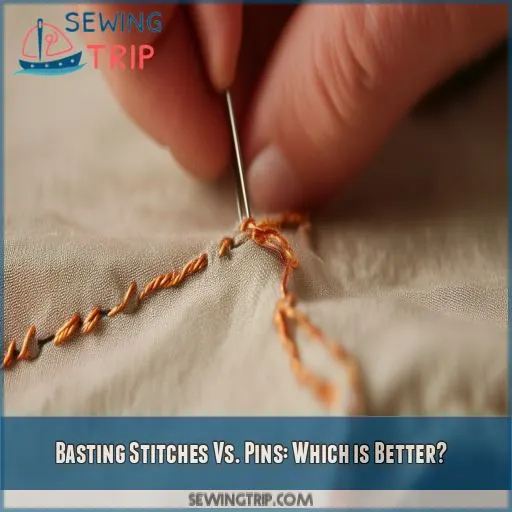 Basting Stitches Vs. Pins: Which is Better