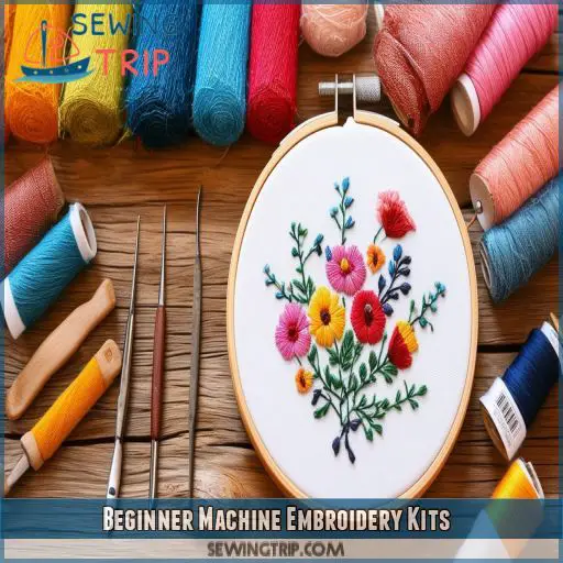 Beginner Machine Embroidery Kits