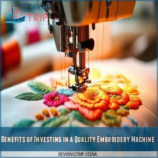 Benefits of Investing in a Quality Embroidery Machine