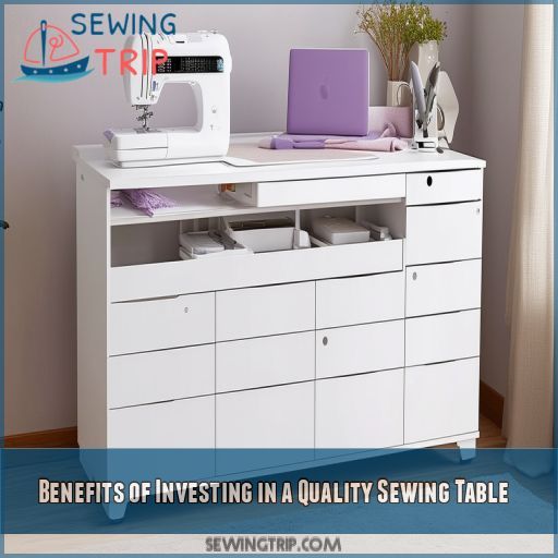Benefits of Investing in a Quality Sewing Table