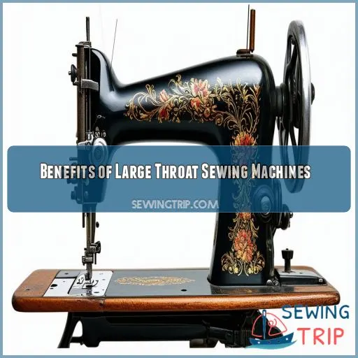 Benefits of Large Throat Sewing Machines