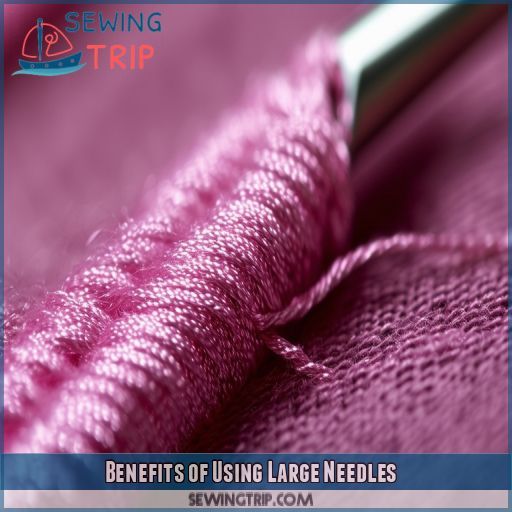 Benefits of Using Large Needles