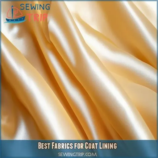 Best Fabrics for Coat Lining