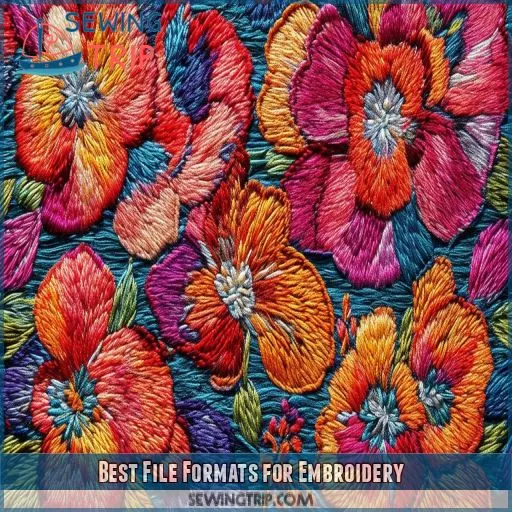 Best File Formats for Embroidery