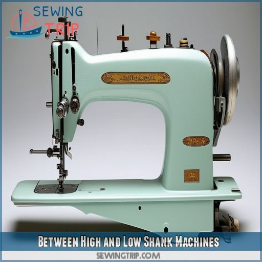Between High and Low Shank Machines