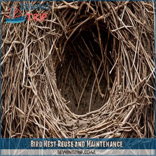 Bird Nest Reuse and Maintenance
