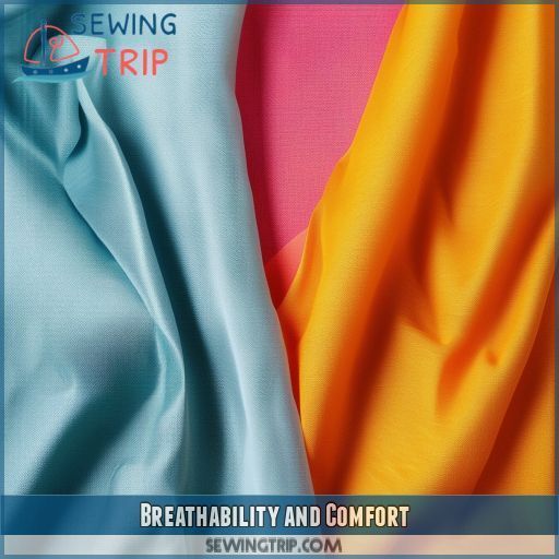 Breathability and Comfort Breathability and Comfort