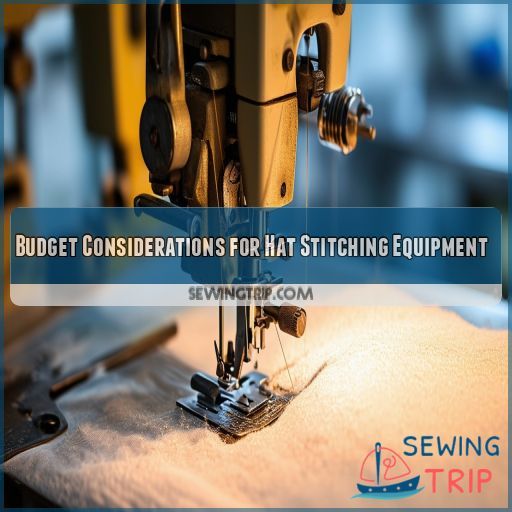 Budget Considerations for Hat Stitching Equipment