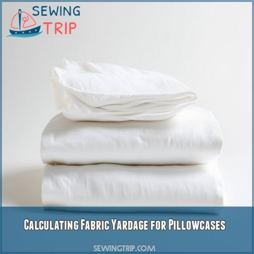 Calculating Fabric Yardage for Pillowcases
