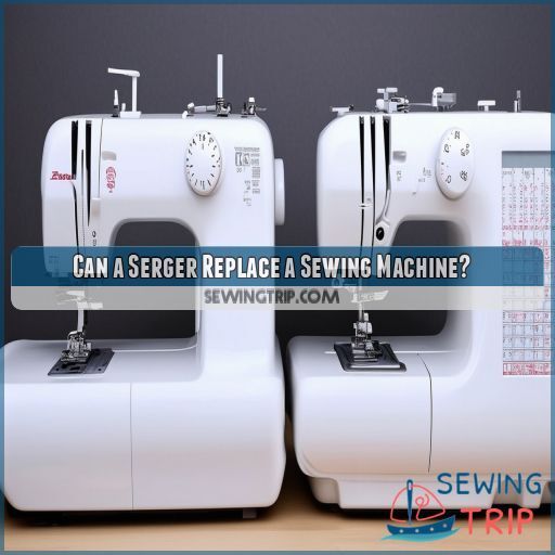 Can a Serger Replace a Sewing Machine Can a Serger Replace a Sewing Machine