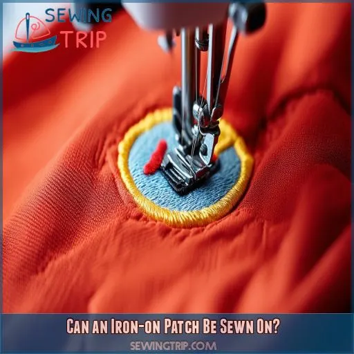 Can an Iron-on Patch Be Sewn On