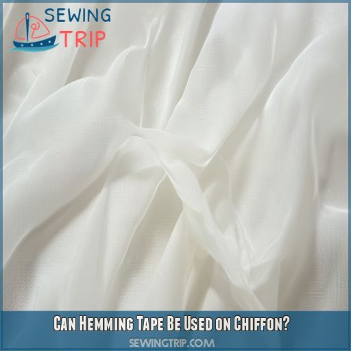 Can Hemming Tape Be Used on Chiffon