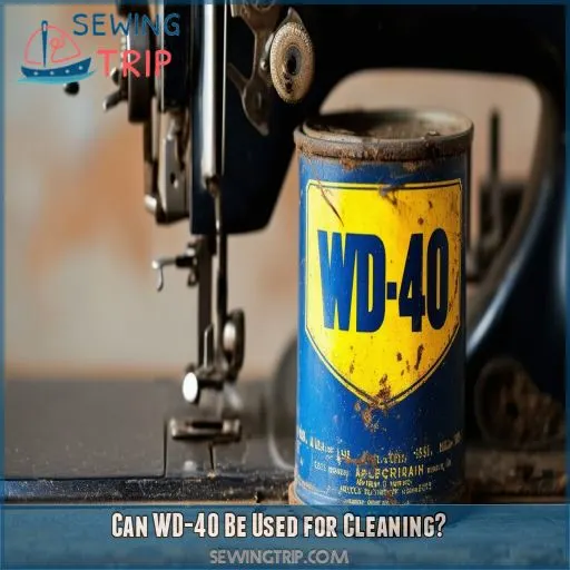 Can WD-40 Be Used for Cleaning