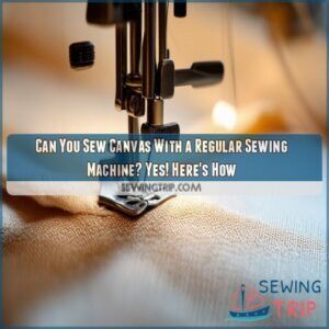 Can You Sew Canvas With a Regular Sewing Machine? Yes! Here's How 8 Can You Sew Canvas With a Regular Sewing Machine